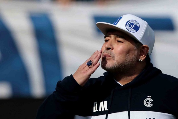 Diego Maradona. Foto:EFE