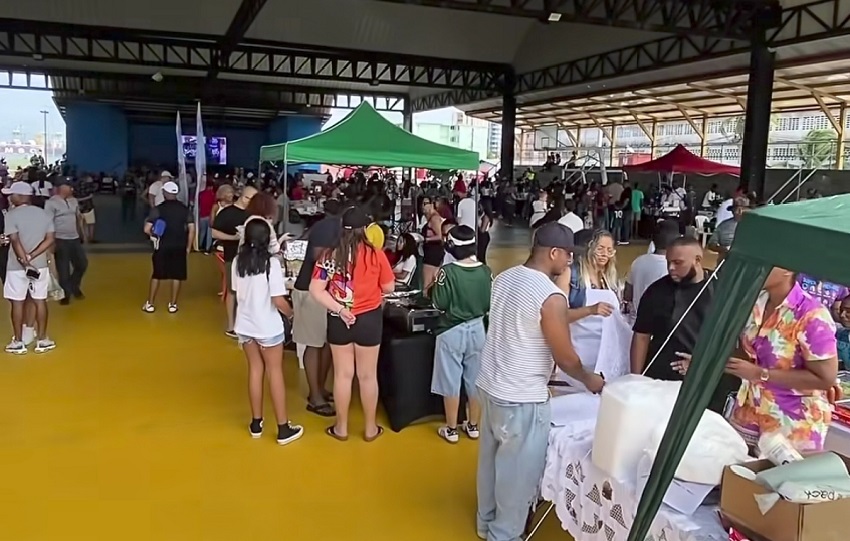 Se detalló que la actividad se efectuará en el Paseo Marino, área techada, a partir de la 1:00 p.m. Foto. Diómedes Sánchez