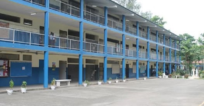 La comunidad educativa del colegio tiene años peleando por una nueva infraestructura. Foto: Redes Sociales