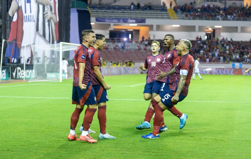 Selección de fútbol de Costa Rica. Foto: Redes Sociales.