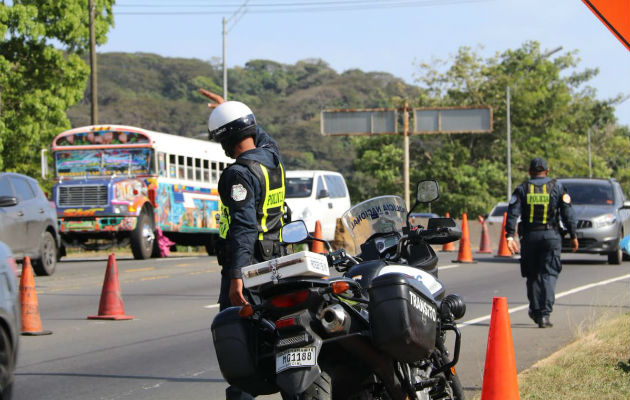 Inversión de carriles. Foto/@ProtegeryServir