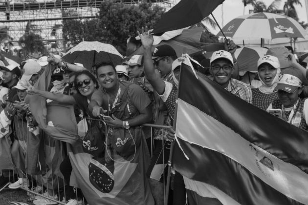 Gracias, peregrinos, por las sonrisas, por impregnarnos la valía de la humildad y el poder del amor. Foto: Víctor Arosemena/Epasa.