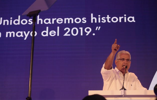 Candidato a la presidencia, José Isabel Blandón. 