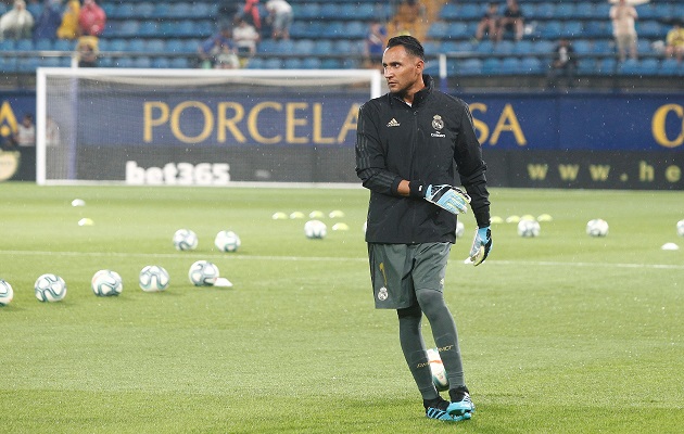 Keylor no tenía minutos tras la llegada de Courtois.