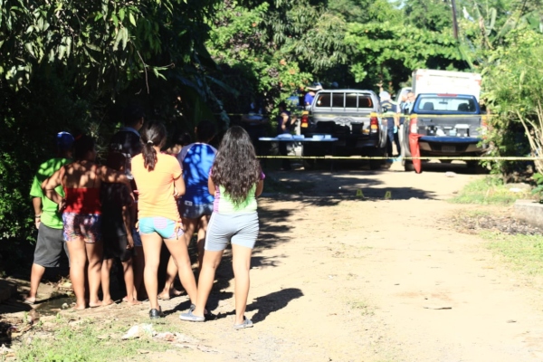 No se ha ubicado el arma de fuego utilizado en este hecho, que constituye el segundo homicidio en lo que va del 2019 en la provincia de Herrera. Foto/Thays Domínguez