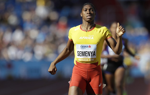 Semenya defiende sus derechos.