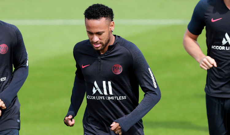 Neymar no ha jugado con el PSG en el inicio de la temporada. Foto AP