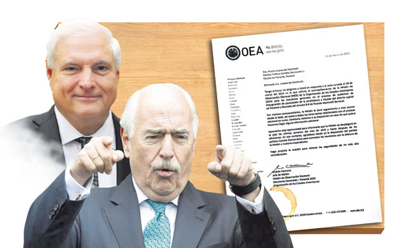 OEA está pendiente de impugnaciones a Ricardo Martinelli. Foto: Panamá América.