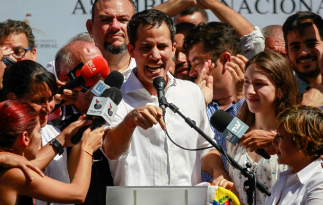 Gobernante interino de Venezuela, Juan Guaidó