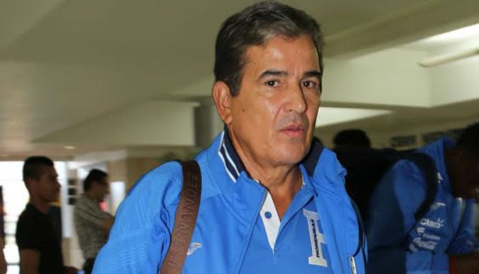  Jorge Luis Pinto dirigió a Honduras.. Foto: Cortesía