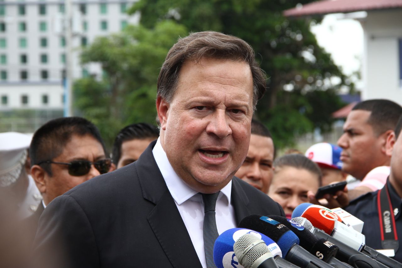 Presidente Juan Carlos Varela se va de viaje, pero no anuncia el destino. Foto: Panamá América.