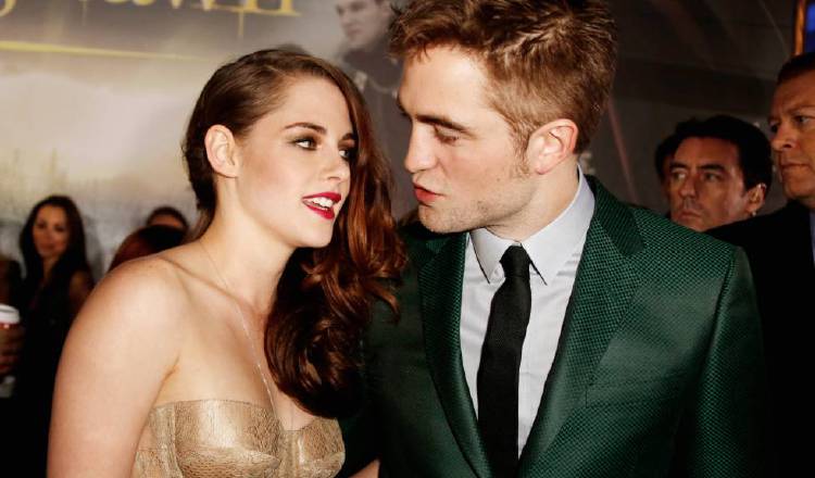 Kristen Stewart y Robert Pattinson. 