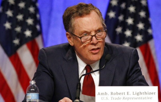 Robert Lighthizer, jefe de negociaciones comerciales internacionales de EEUU. /Foto: Tomada de internet