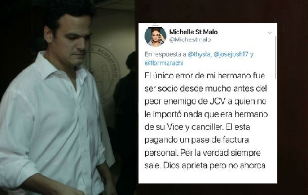 Raúl de Saint Malo es inocente, afirma su hermana. Foto/Redes Sociales