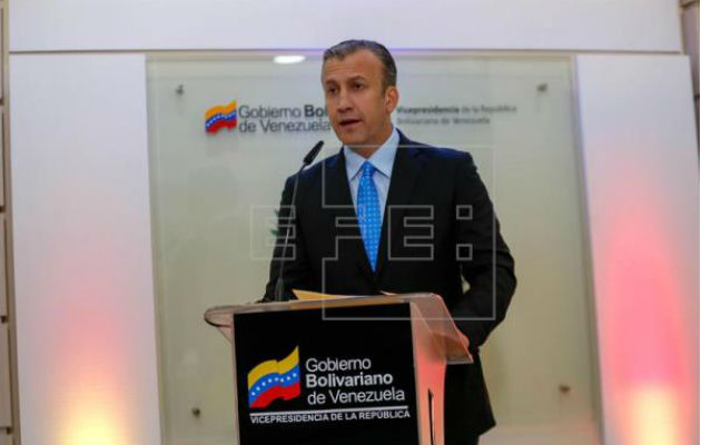 Tareck El Aissami fue imputado penalmente el viernes en un tribunal federal de Nueva York. Foto: EFE (Archivo).