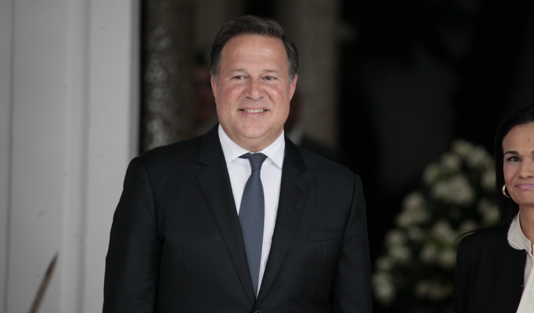 Juan Carlos Varela, presidente de la República de Panamá. 