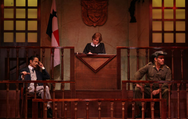 Una escena de 'El veredicto' sobre el hipotético juicio a Bunau-Varilla. Foto: Archivo.