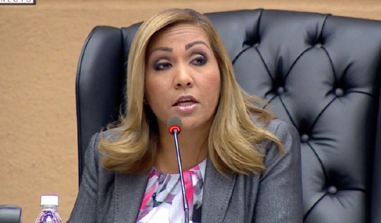 Yanibel Ábrego, presidenta de la Asamblea Nacional. 